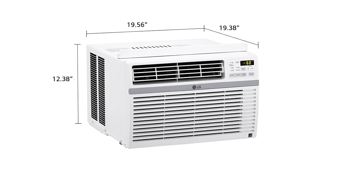 LG 6,000 BTU Window Air Conditioner (LW6019ER) LG USA