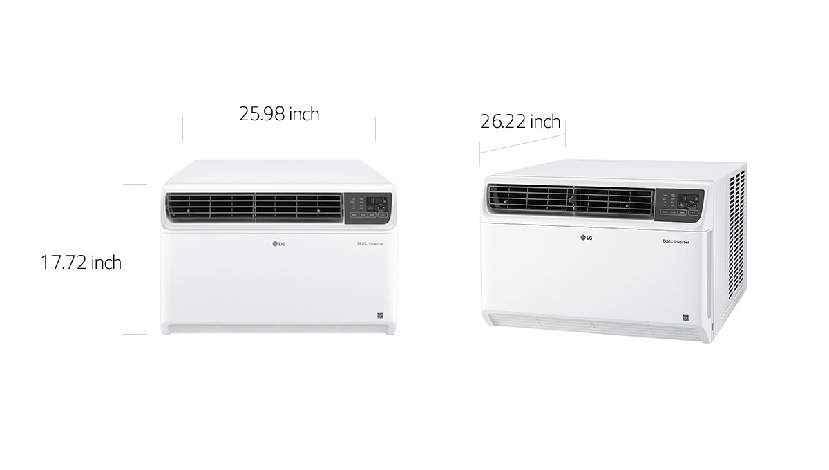 Lg Lw2217ivsm 22 000 Btu Dual Inverter Smart Wi Fi Enabled Window 11