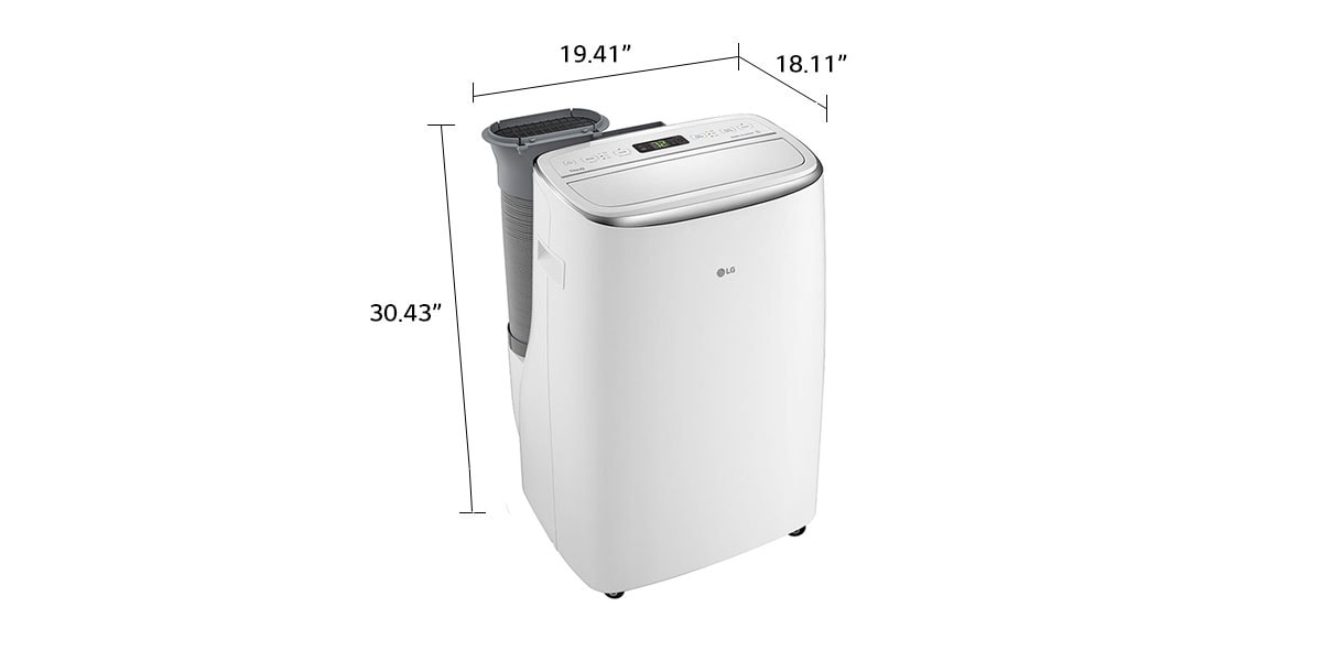 LG LP1419IVSM 10,000 BTU Portable Air Conditioner LG USA