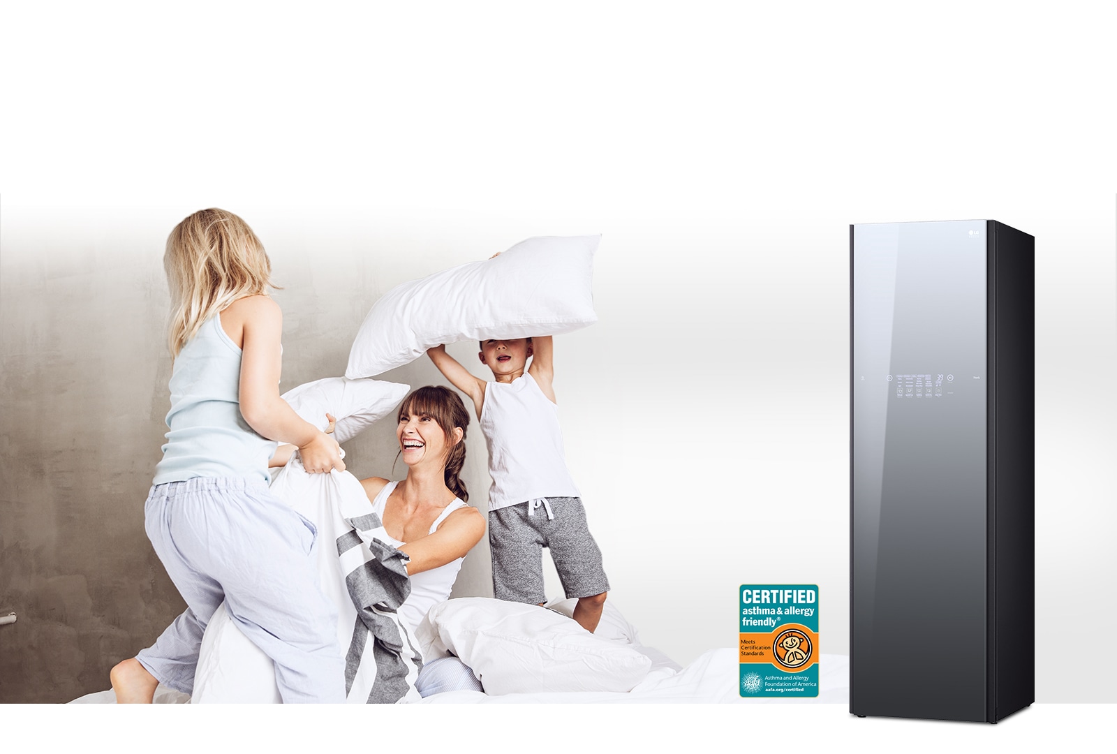 Helps Sanitize for a Healthier Home1