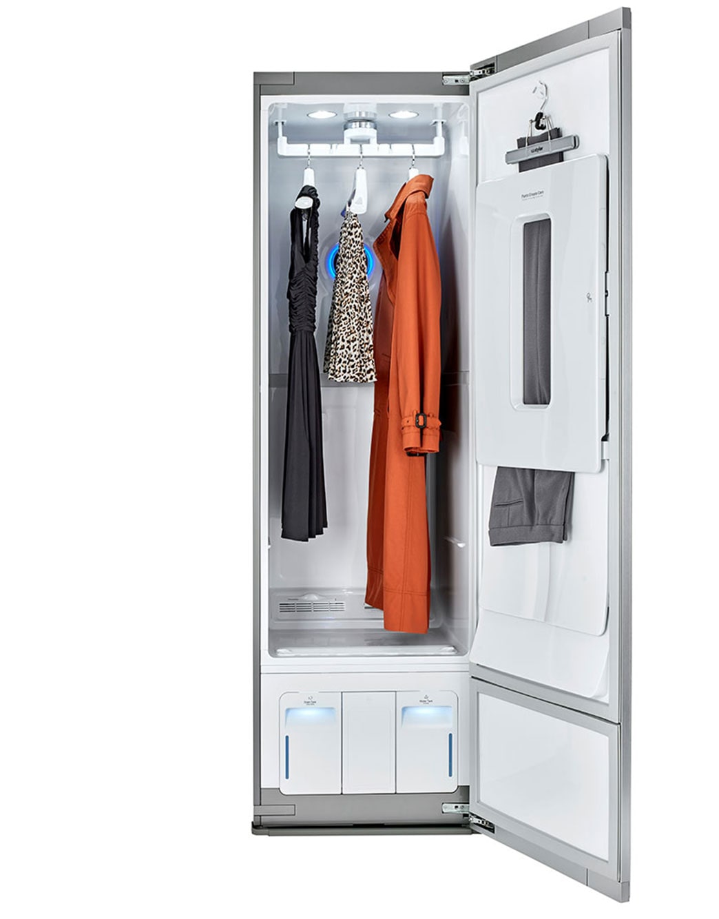 LG S5MSB LG STUDIO Styler Refresh Garments in Minutes