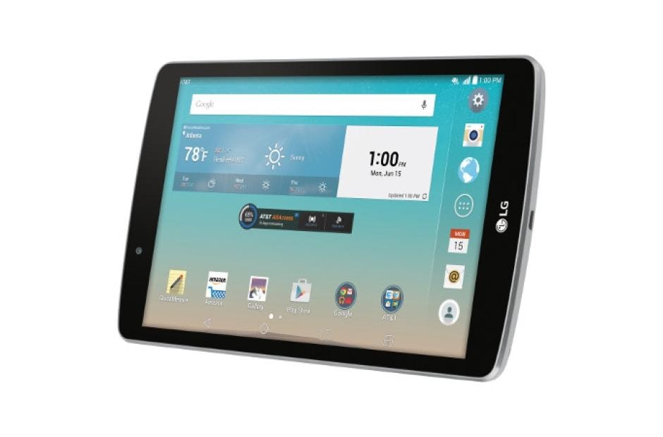 Lg G Pad F 8 0 Hd Ips Display Tablet For At T Lg Usa
