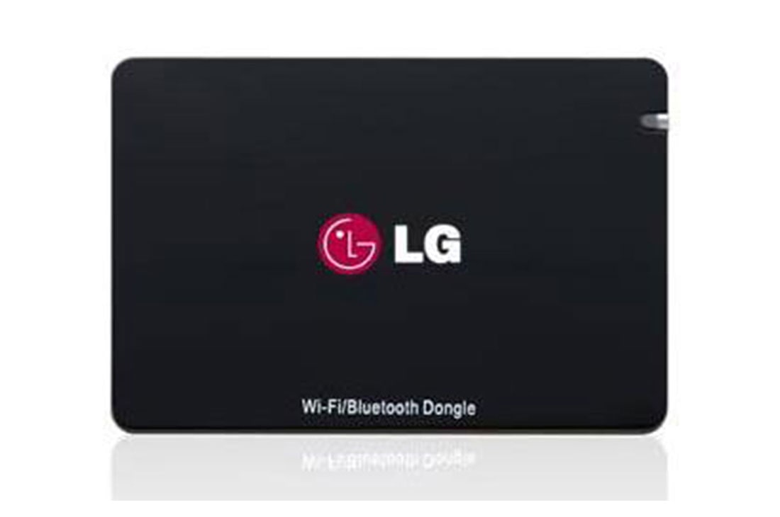 LG Wi-Fi® Bluetooth® USB Dongle for Select 2014 LG TVs, front view of USB Dongle, AN-WF500