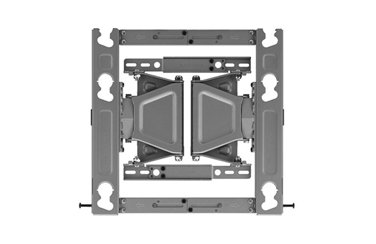 LG EZ Slim Wall Mount for LG TV's (VESA 300 X 300 / 300 X 200 / 400 X 200) (OLW480B) LG USA