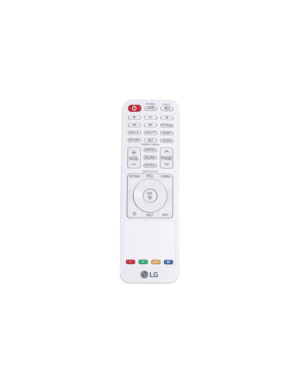 LG Projector Remote Control AKB73616431 (AKB73616431) LG USA