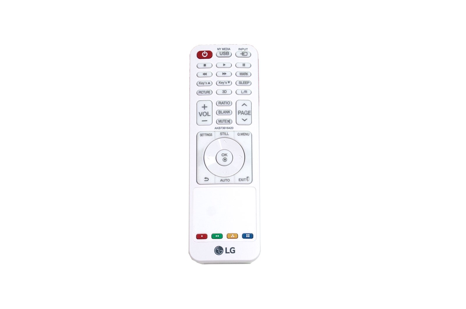 LG Projector Remote Control AKB73616420 (AKB73616420) LG USA
