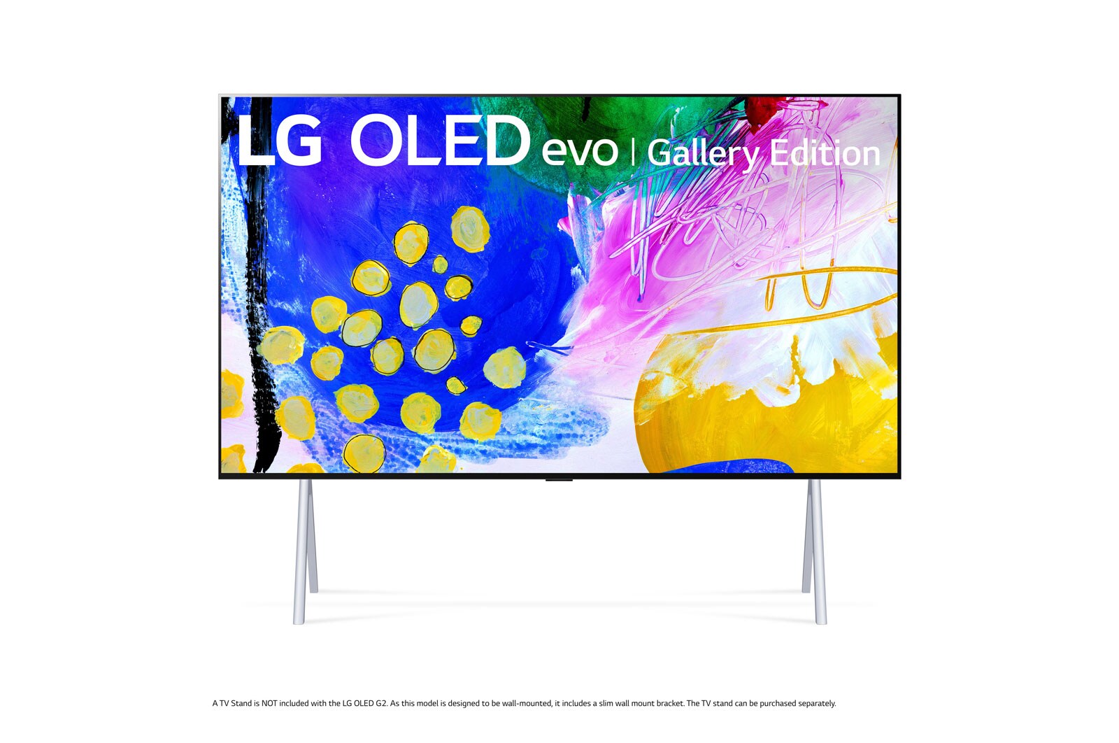 LG OLED97G2 Gallery Floor Stand (SQG2DT97) LG USA