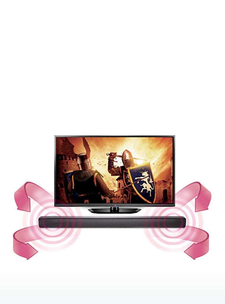 LG NB2540 120W 2.1ch Sound Bar Audio System with Subwoofer and