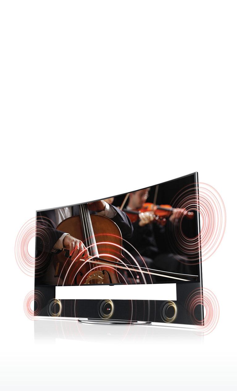 Exceptional audio clarity and power, right from your TV.