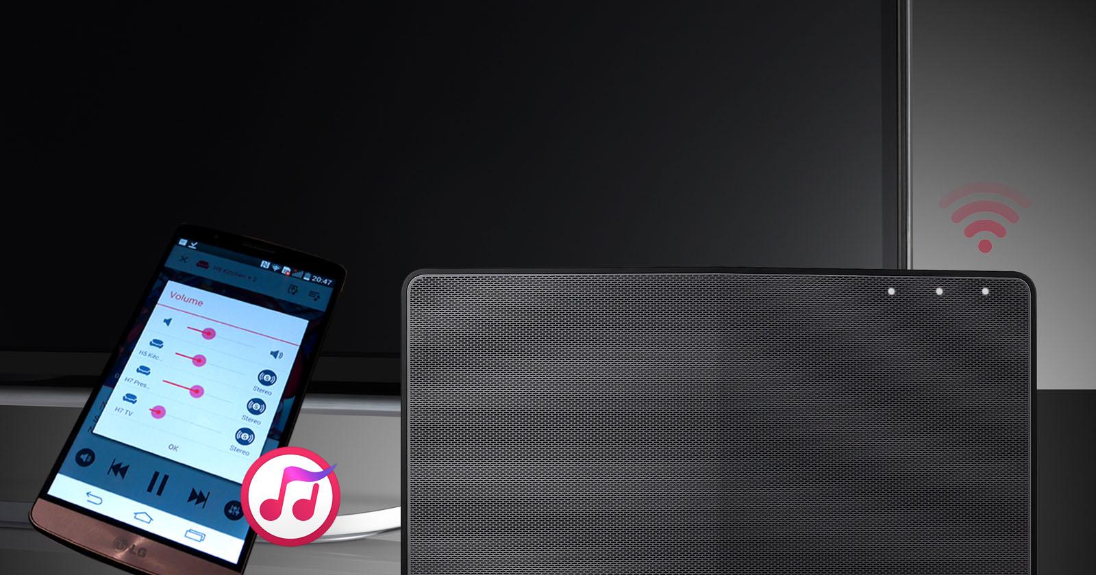 lg h7 speaker