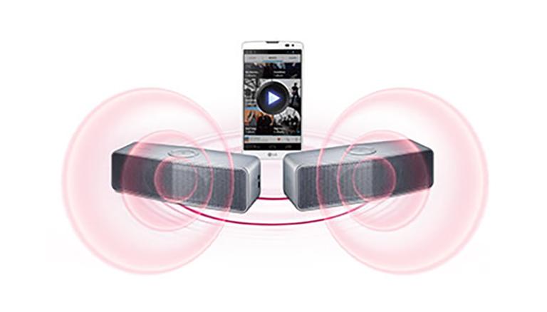 lg music flow np7550