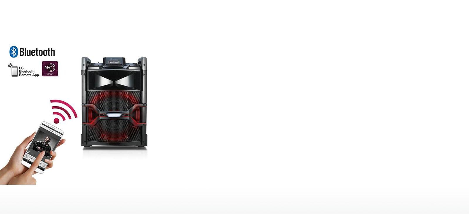 LG OM5541 LG XBOOM 400W Speaker System with Bluetooth® Connectivity