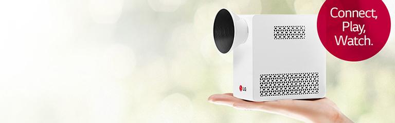LG PG65U: Portable LED Projector with 
