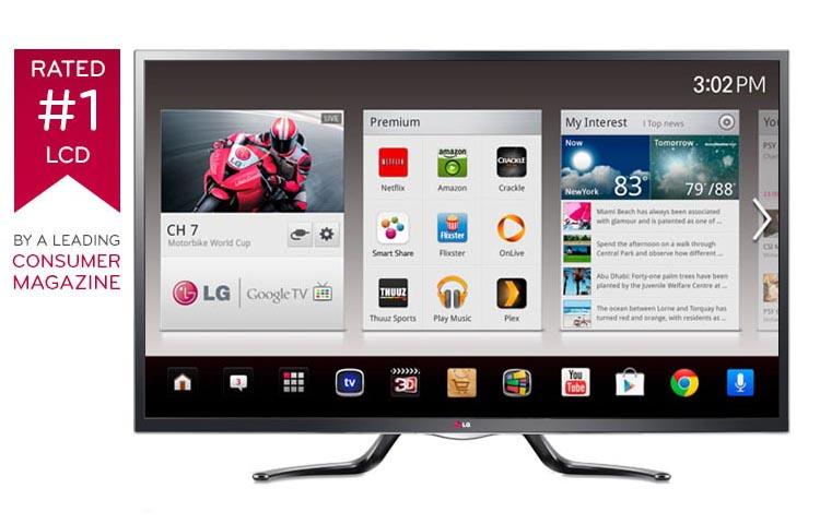 Lg 42ga6400 42 Class Cinema 3d 1080p 120hz Led Tv With Google