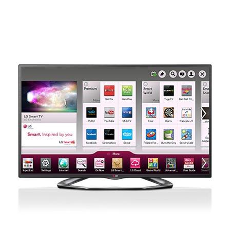 テレビ LG 47LA6400 LG 47LA6200: 47 inch Class 1080p 120Hz LED TV with Smart TV