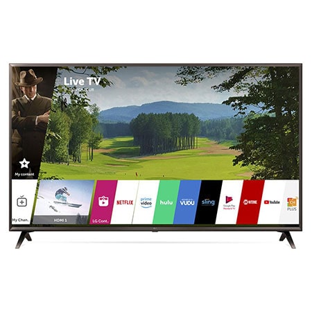 LG 50UK6300PUE: 50 Inch Class 4K HDR Smart LED UHD TV w/ AI ThinQ