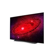 LG CX 65 inch Class 4K Smart OLED TV w/ AI ThinQ® (64.5'' Diag), 60 degree side view with infill image, OLED65CXPUA, thumbnail 5