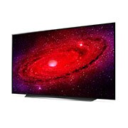 LG CX 77 inch Class 4K Smart OLED TV w/ AI ThinQ® (76.7'' Diag), 30 degree side view with infill image, OLED77CXPUA, thumbnail 4