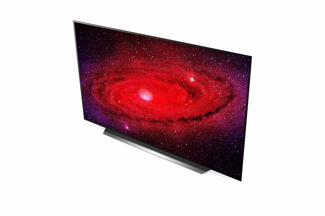 LG CX 77 inch Class 4K Smart OLED TV w/ AI ThinQ® (76.7'' Diag), Aerial view with infill image, OLED77CXPUA, thumbnail 9