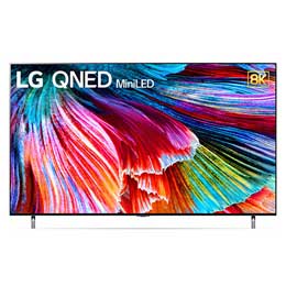 LG QNED MiniLED 99 Series 75QNED99UPA 2021 75 inch Class 8K Smart NanoCell TV front view2