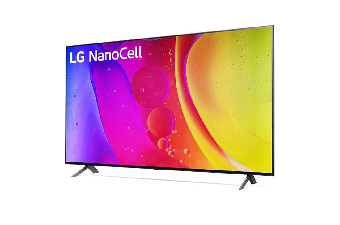 LG 65 Inch Class NANO80 AQA series LED 4K UHD Smart webOS 22 w/ ThinQ AI TV (65NANO80AQA) LG USA