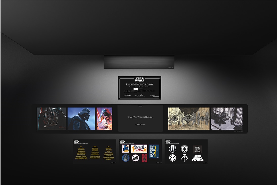 LG C2 65 inch OLED evo Star Wars™ TV LG USA
