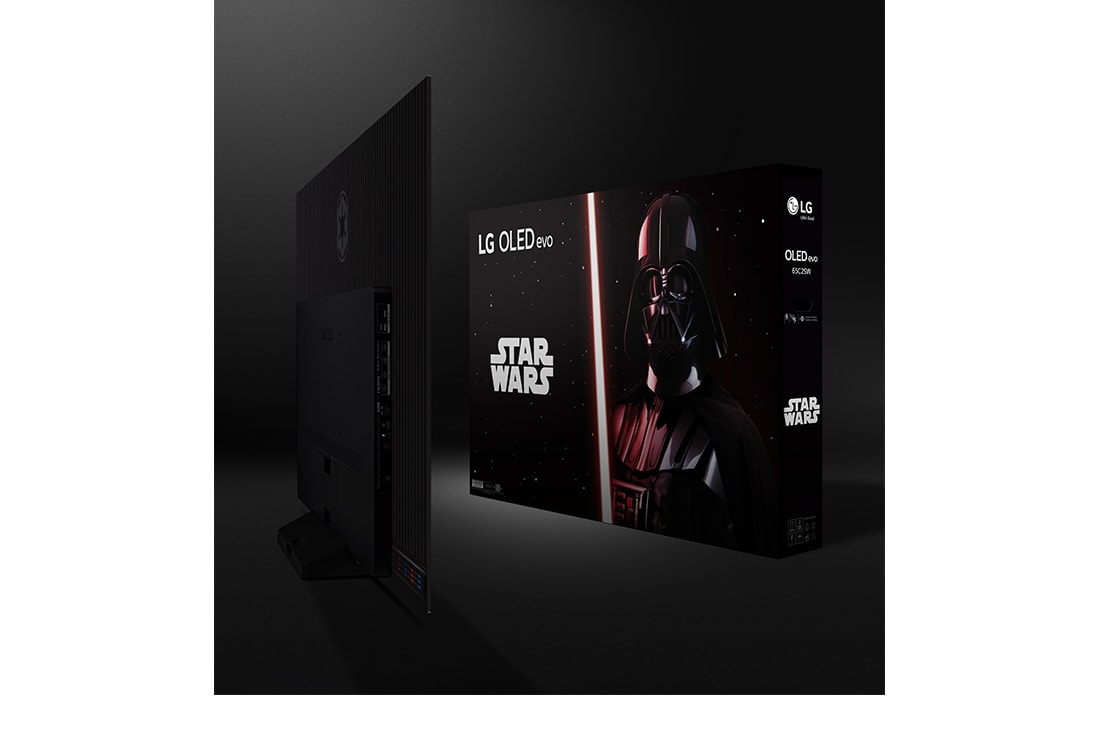 LG C2 65 inch OLED evo Star Wars™ TV LG USA
