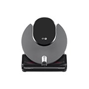 LG CordZero™ ThinQ Robotic Vacuum - Matte Grey, LG CordZero™ ThinQ Robotic Vacuum - Matte Grey, R975GM, top view, R975GM1, thumbnail 3