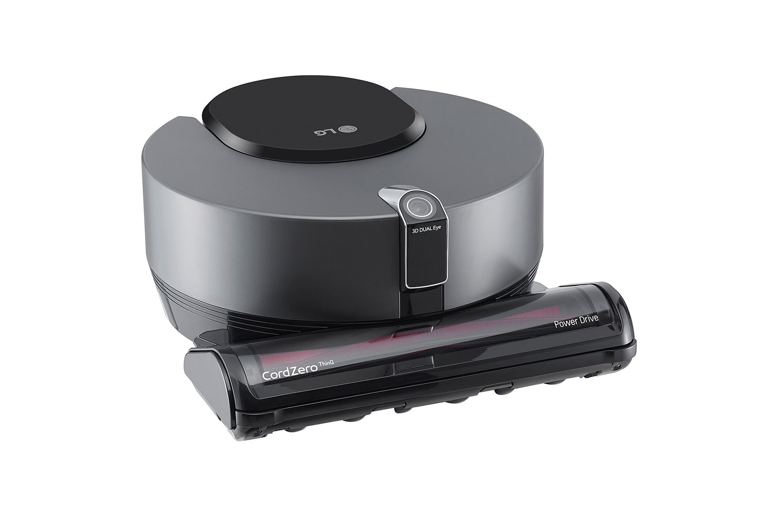 LG R975GM1 CordZero™ ThinQ Robotic Vacuum Matte Grey LG USA Business