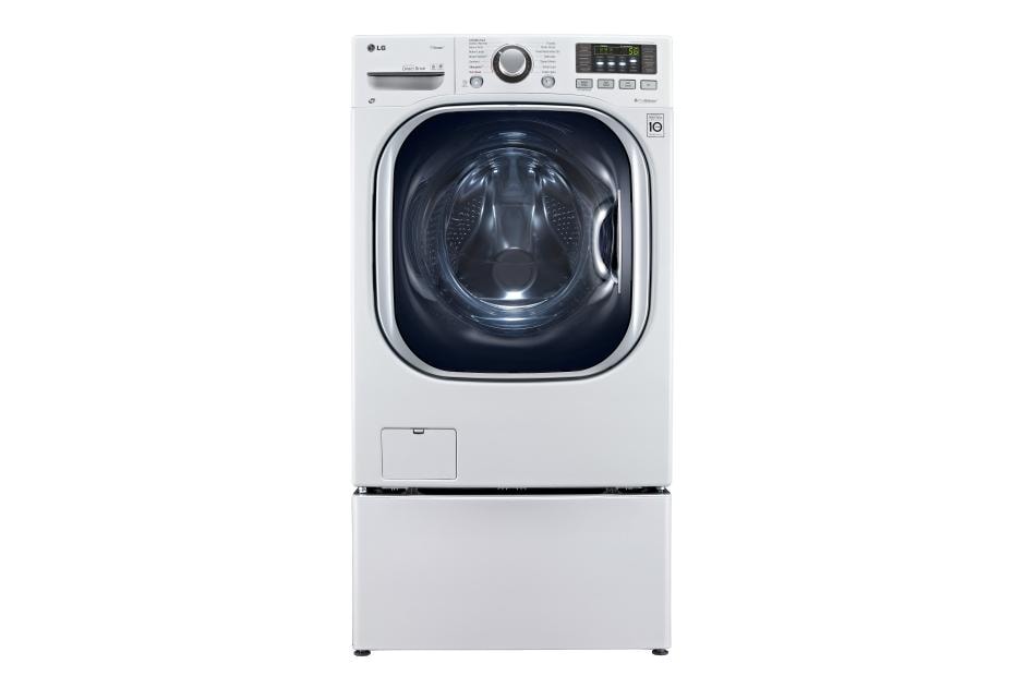 LG WM3997HWA Front Load Washer / Dryer Combo LG USA