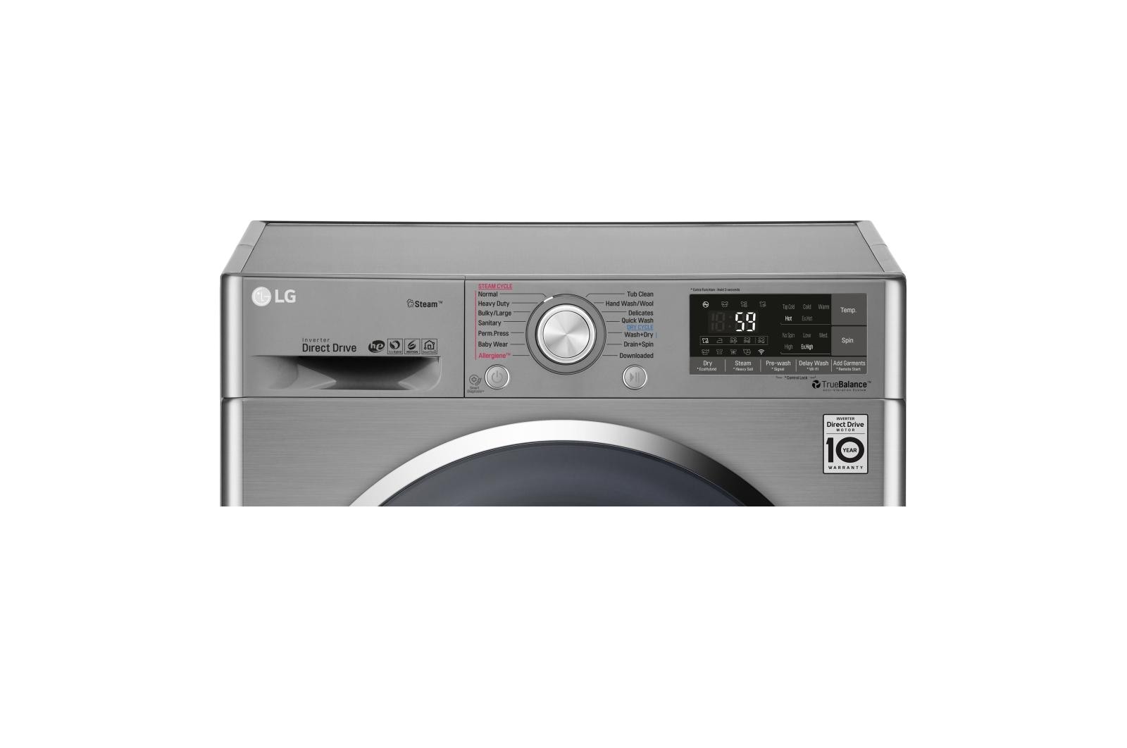 LG WM3499HVA 2.3 cu.ft. Compact AllInOne Washer/Dryer LG USA
