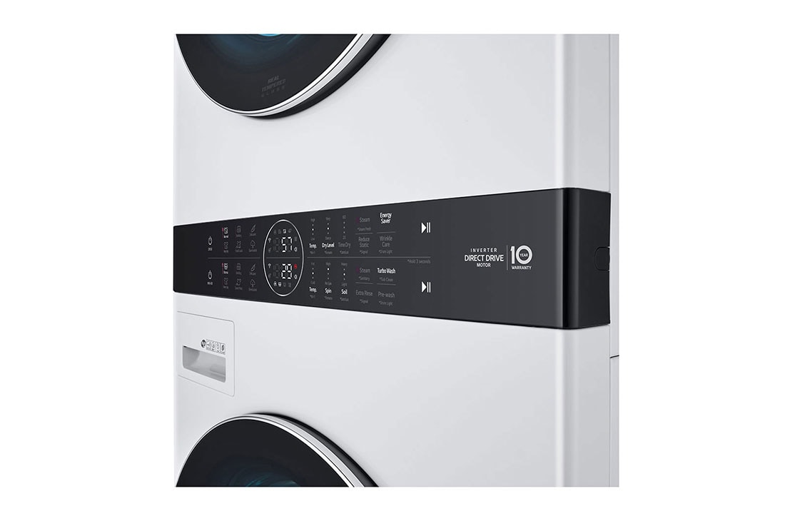 LG Single Unit Front Load LG WashTower™ with Center Control™ 4.5 cu. ft