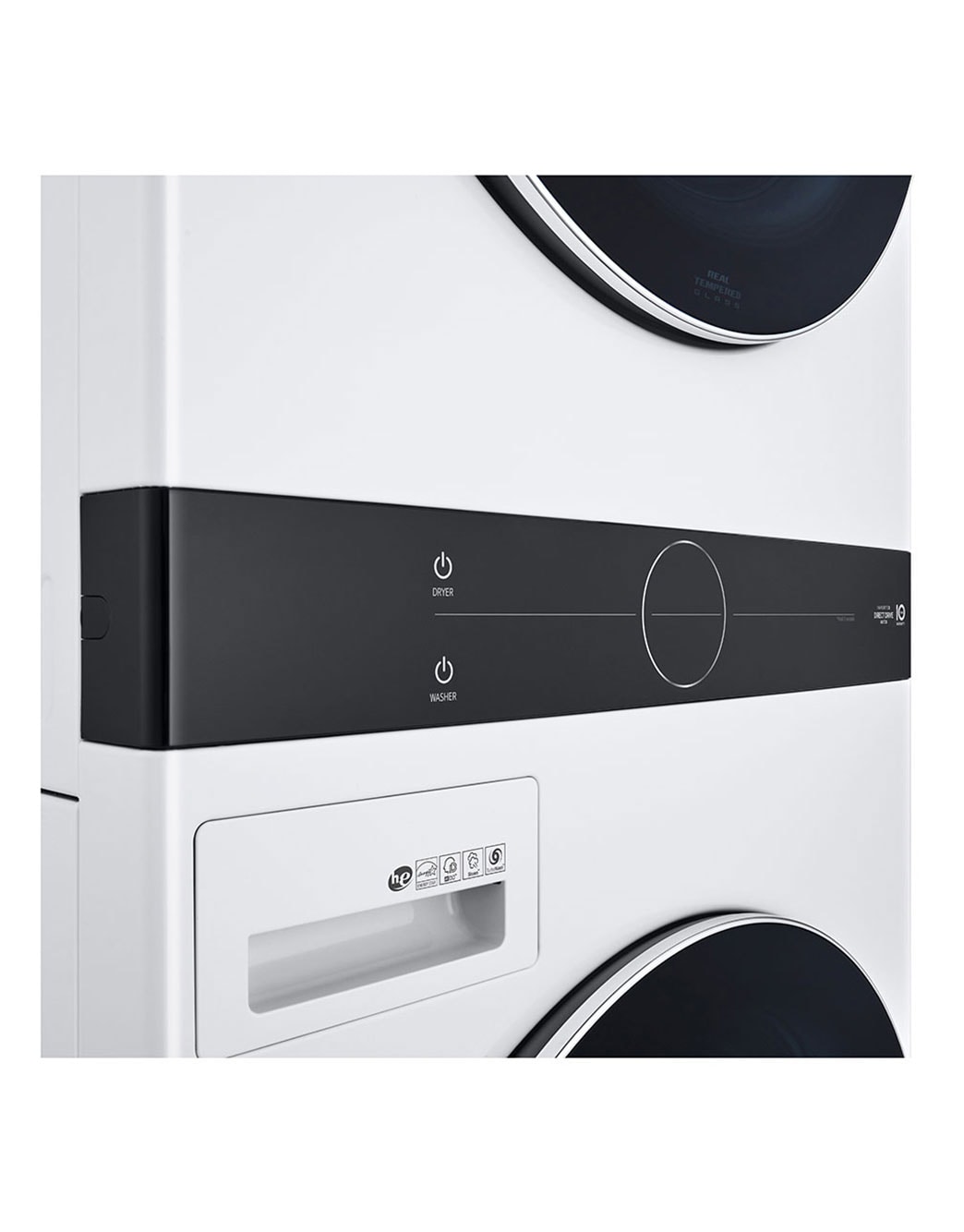 LG Single Unit Front Load LG WashTower™ with Center Control™ 4.5 cu. ft