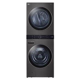Single Unit Front Load LG WashTower™ with Center Control™ 4.5 cu. ft. Washer and 7.4 cu. ft. Gas Dryer2