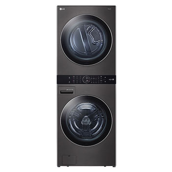 Single Unit Front Load LG WashTower™ with Center Control™ 4.5 cu. ft. Washer and 7.4 cu. ft. Gas Dryer1