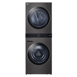 Single Unit Front Load LG WashTower™ with Center Control™ 4.5 cu. ft. Washer and 7.4 cu. ft. Electric Dryer2