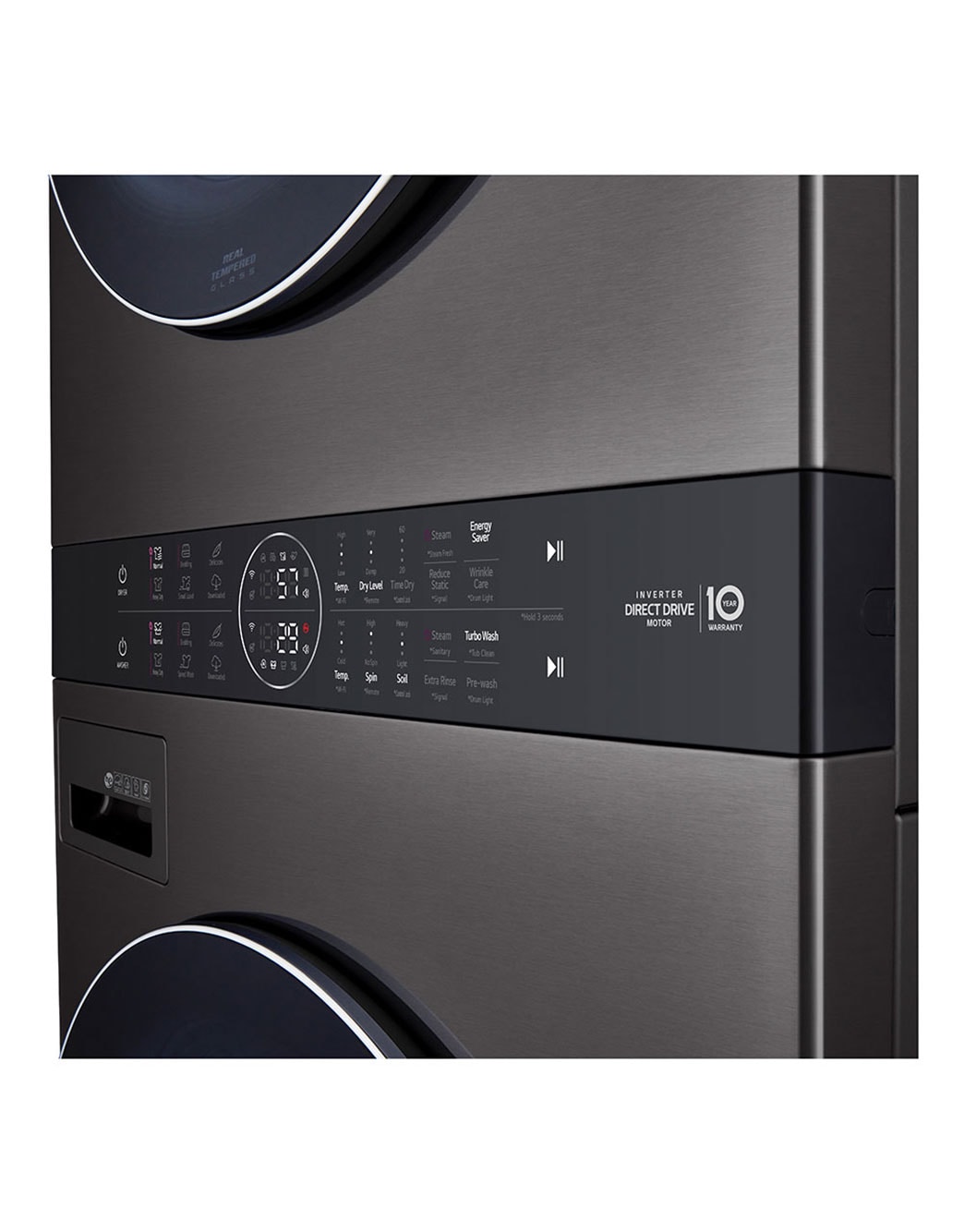 LG Single Unit Front Load LG WashTower™ with Center Control™ 4.5 cu. ft
