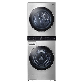 LG STUDIO Single Unit Front Load WashTower™ with Center Control™ 5.0 cu. ft. Washer and 7.4 cu. ft. Electric Dryer
