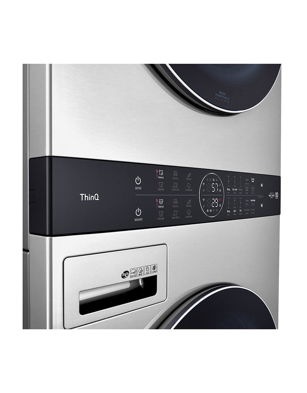 LG WSEX200HNA LG STUDIO Single Unit Front Load WashTower™ with Center