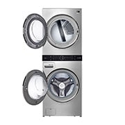 LG STUDIO Single Unit Front Load WashTower™ with Center Control™ 5.0 cu. ft. Washer and 7.4 cu. ft. Gas Dryer, WSGX201HNA, thumbnail 4