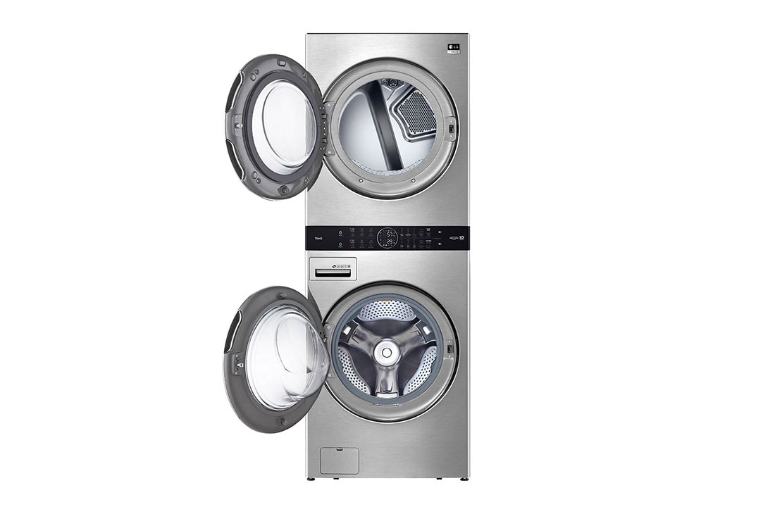 LG STUDIO Single Unit Front Load WashTower™ with Center Control™ 5.0 cu. ft. Washer and 7.4 cu. ft. Gas Dryer, WSGX201HNA, thumbnail 4