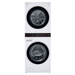 Single Unit Front Load LG WashTower™ with Center Control™ 4.5 cu. ft. Washer and 7.4 cu. ft. Electric Dryer2