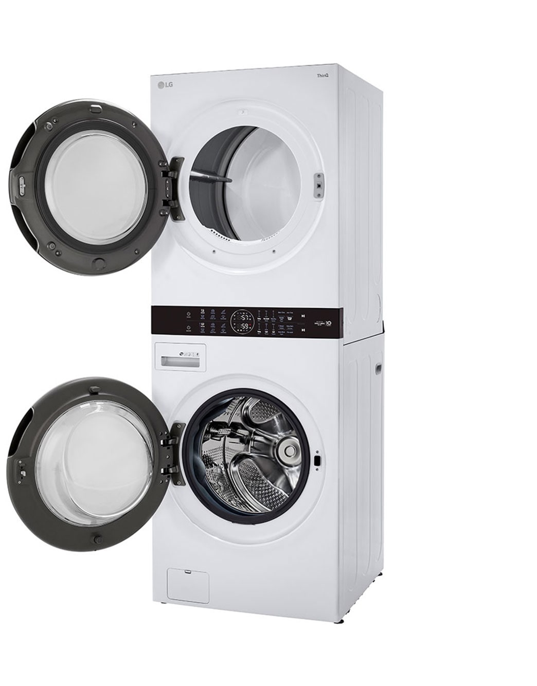 LG WKE100HWA Single Unit Front Load LG WashTower™ with Center Control
