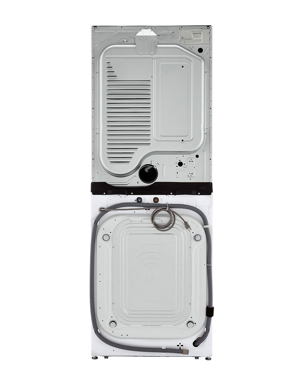 LG WKE100HWA: Single Unit Front Load LG WashTower™ with Center Control