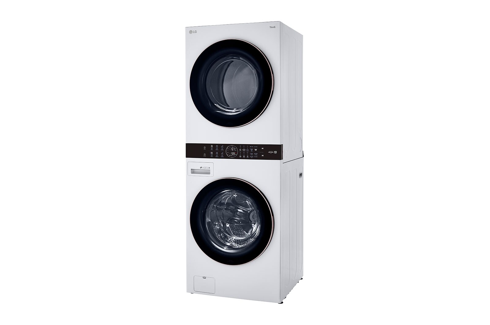 LG Single Unit Front Load LG WashTower™ with Center Control™ 4.5 cu. ft ...