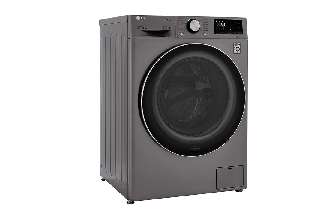 LG WM3555HVA 2.4 cu.ft. Smart wi fi Enabled Compact Front Load All In One Washer Dryer Combo with Built In Intelligence LG USA Business