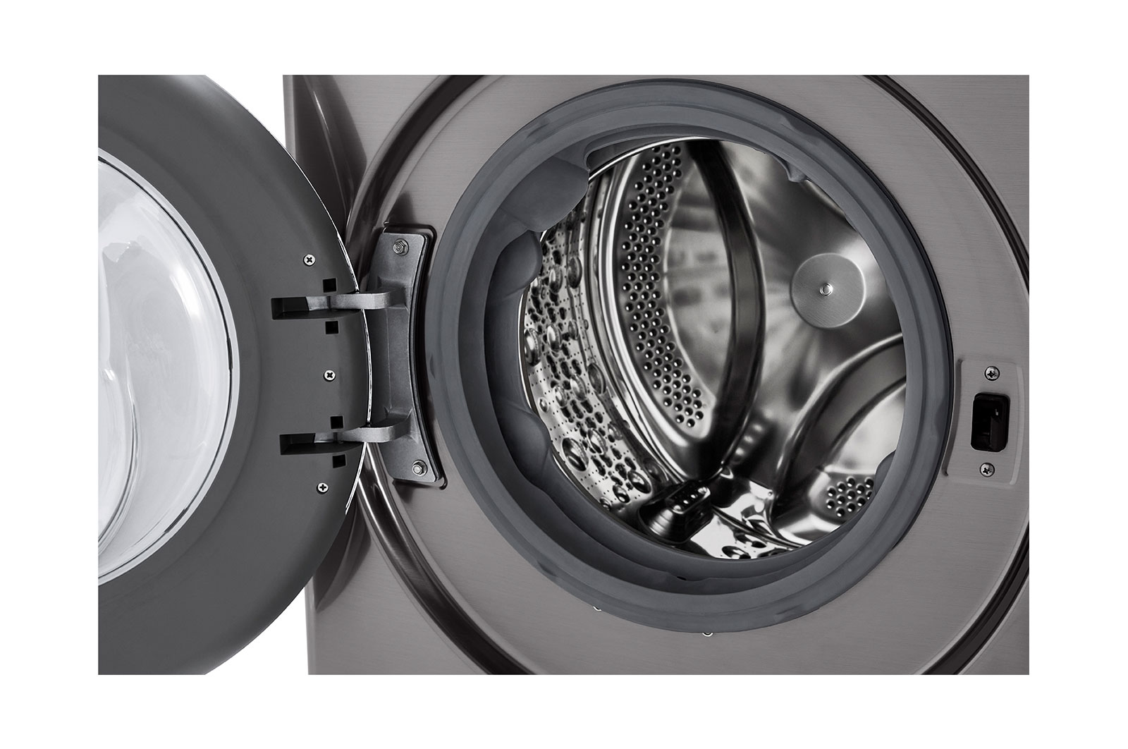 LG WM3555HVA 2.4 cu.ft. Smart wifi Enabled Compact Front Load AllInOne Washer/Dryer Combo