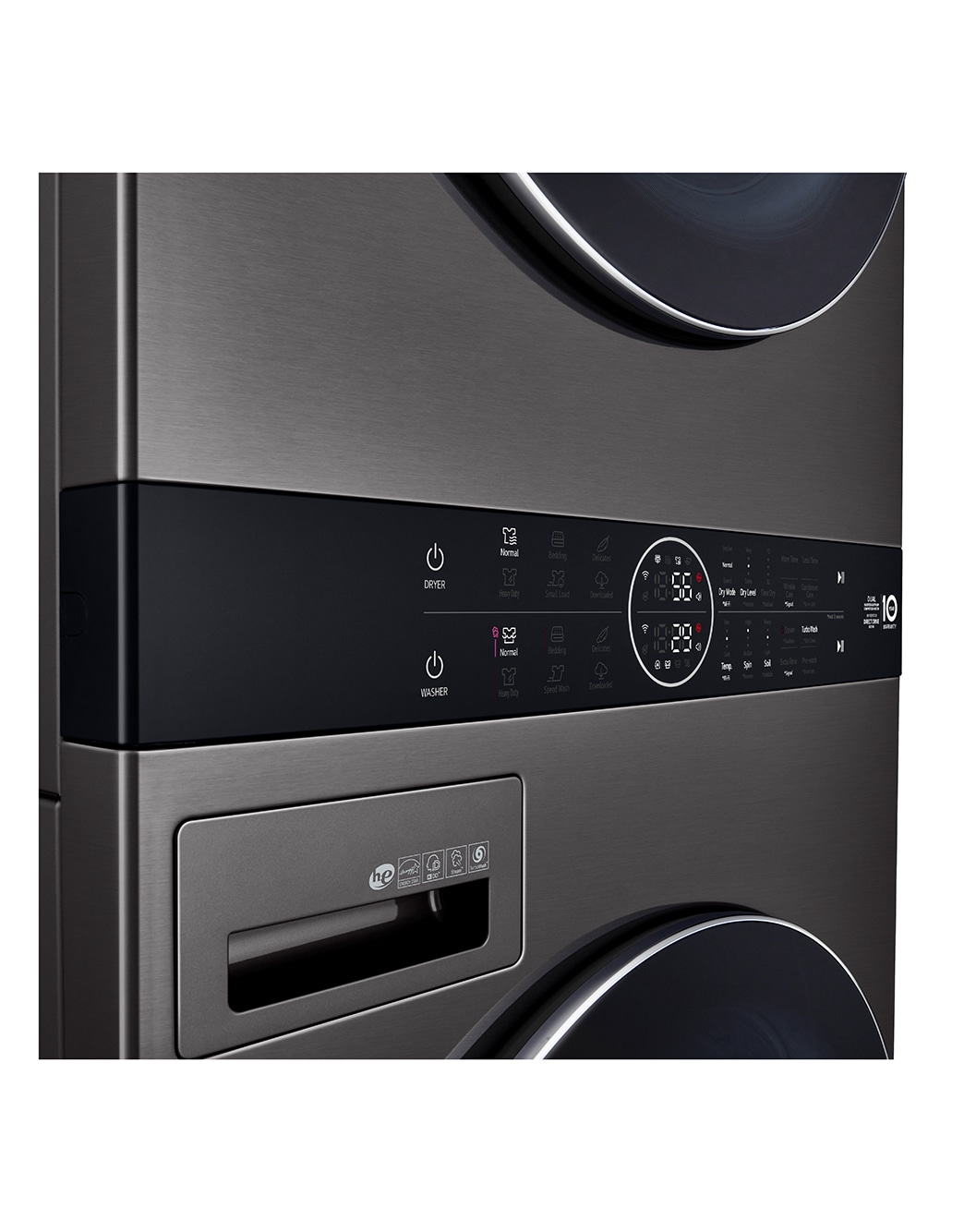 LG Wash Tower™ Single Unit Front Load 4.5 cu. ft. Washer and 7.2 cu. ft