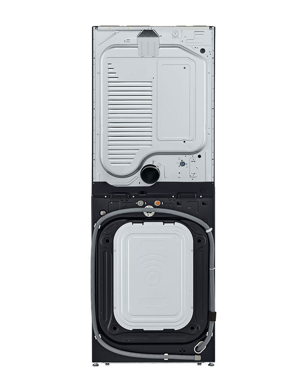 LG Single Unit Front Load LG WashTower™ with Center Control™ 4.5 cu. ft