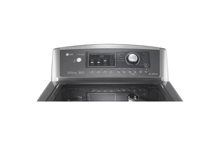 LG WT5170HV Large High Efficiency Top Load Washer LG USA